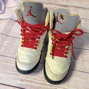 Kids Jordan 5 Retro SP TD (sail)
